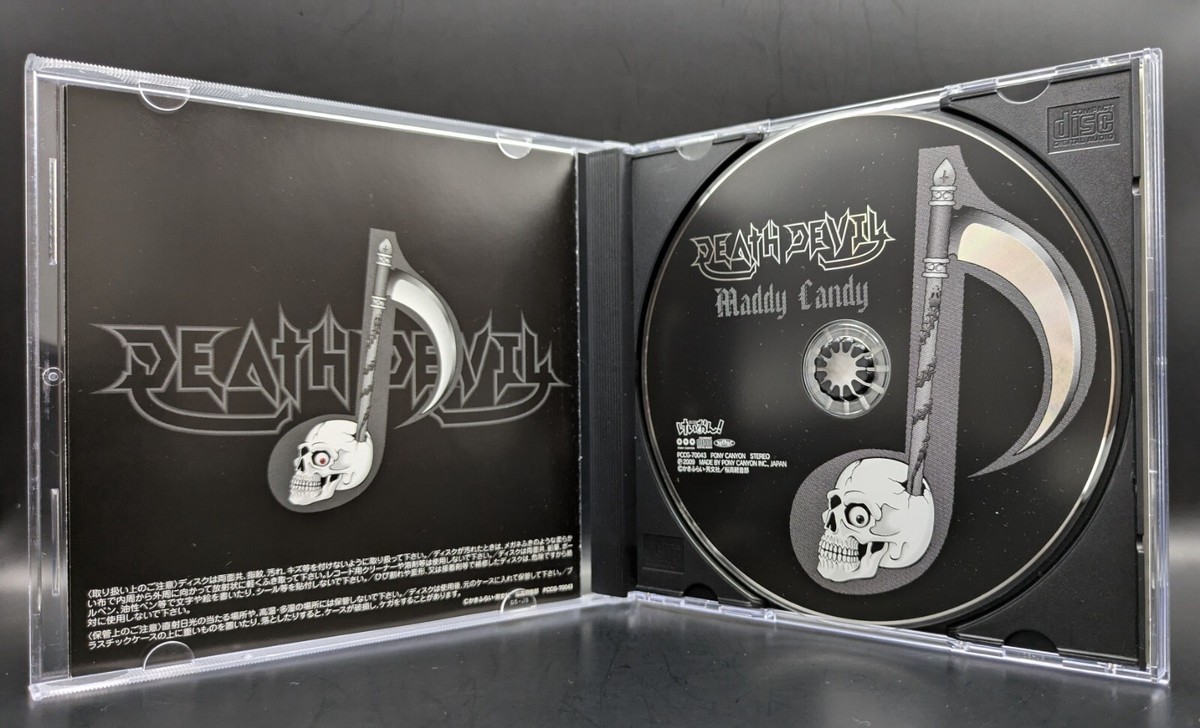 Anime K-ON! DEATH DEVIL Maddy Candy 2009 Single CD Used Metal SHE