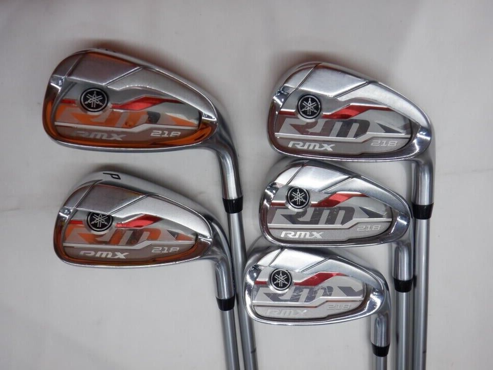 良品！ヤマハ RMX 218 アイアン 7本セット(6-S) 純正スチールS 公式