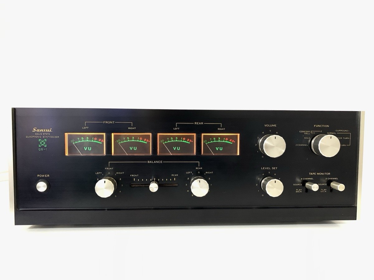 SANSUI QS 1 Synthesizer Quadraphonic Decoder Pre Amplifier 4Ch