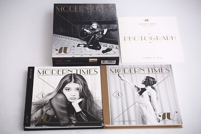 IU Modern Times Special Edition 2013 Kpop Album Opened Condition