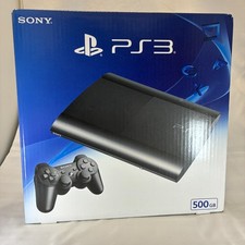 Sony PlayStation 3 500GB Charcoal Black Console System for sale