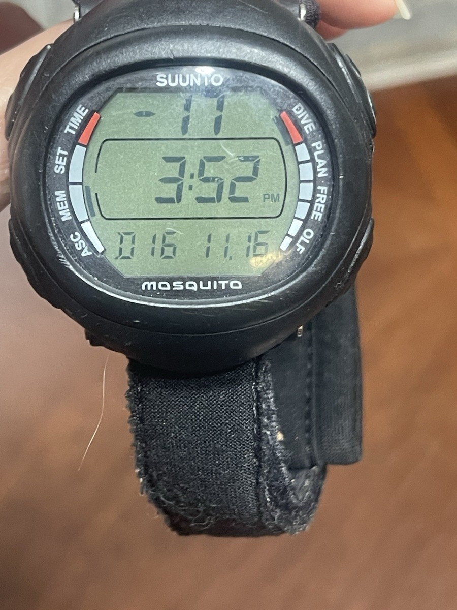 Suunto Mosquito Computer Diving Watch Comfort Band Soft Made in