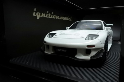 1/18 Ignition model IG2232 Mazda RX-7 RE Amemiya white FD3S Japan