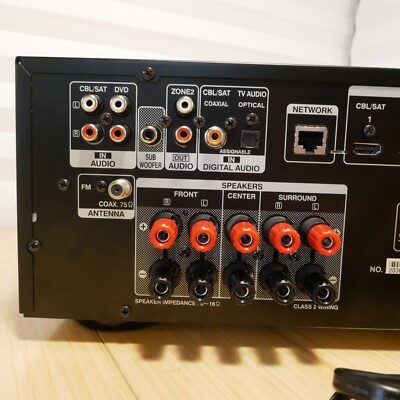 Denon AVR-1713 Integrated Network AV Receiver 6 HDMI Inputs Tested