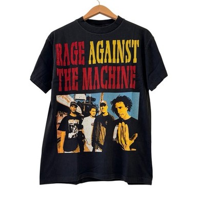 Rage Against The Machine Vintage T shirt Sz L RATM Single Stitch