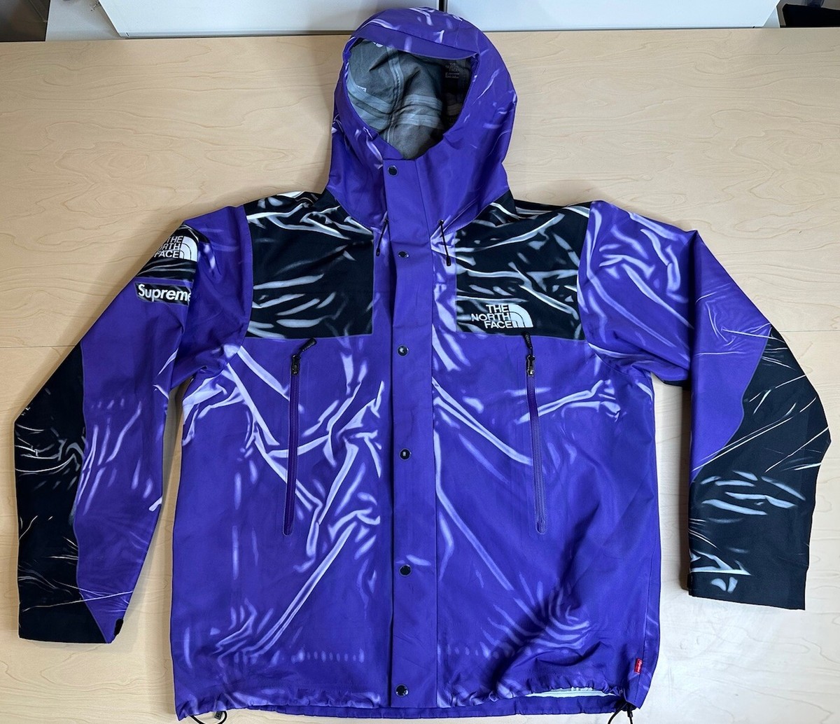 TNF X Supreme Printed Seam Shell Trompe Loeil Jacket The North