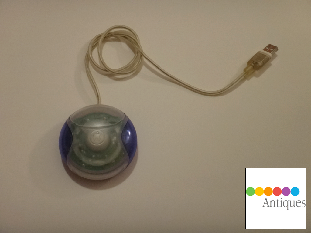 Apple USB Mouse for Clear Purple Grape iMac Power Mac G3 G4 G5