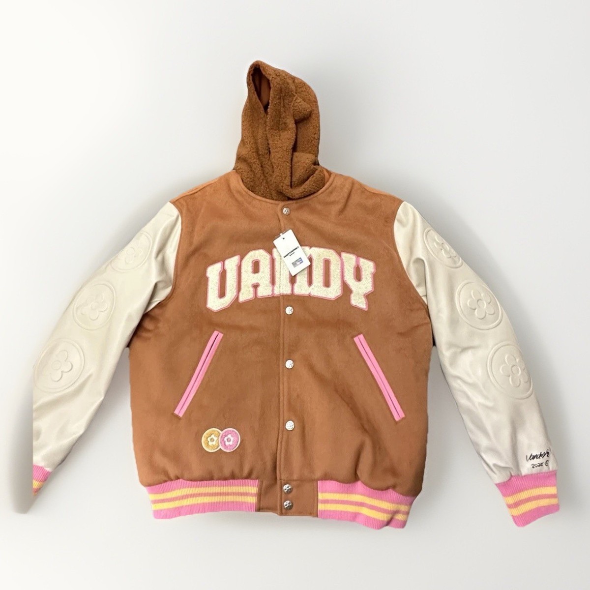 Vandy The Pink Varsity Jacket SIGNED Men's Size XL | eBay