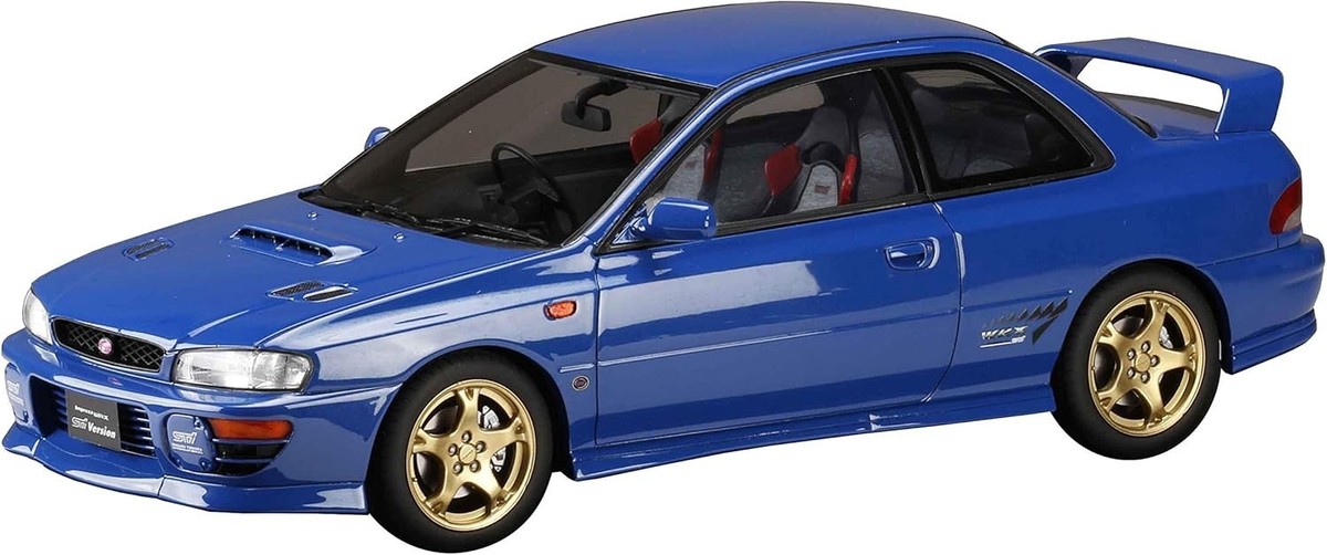 Hobby JAPAN 1/18 Subaru Impreza WRX type R STi Ver.1997 (GC8) Blue