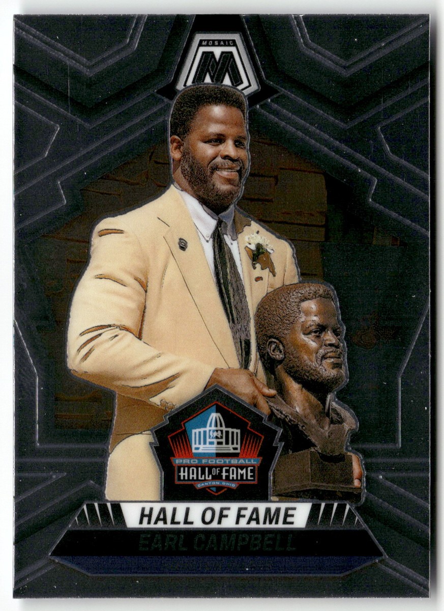 Earl Campbell 2024 Mosaic HALL OF FAME #298 HOUSTON | eBay