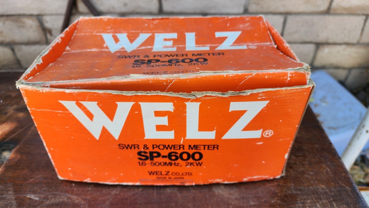 Welz SP-600 Station Power Meter Exct | eBay