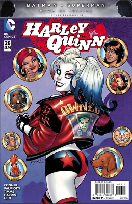 HARLEY QUINN #26 NEW 52 NM KEY 1st RED TOOL 2016 NM | eBay