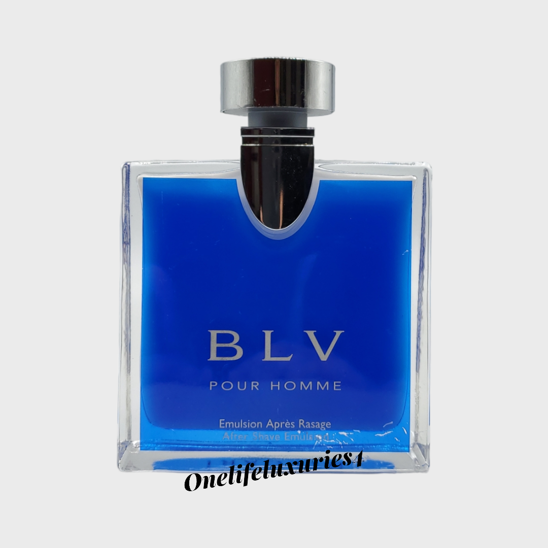 Bvlgari BLV Pour Homme for Men 3.4oz 100ml After Shave Emulsion