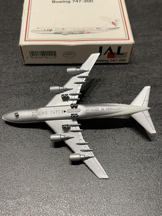 Vintage Rare JAL Japan Airlines Boeing 747-200 Boeing 1/600 model