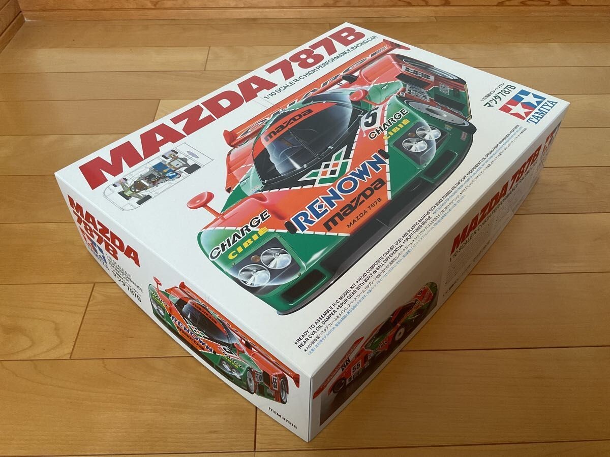 Tamiya 1/10 Electric RC Car No.218 Mazda 787B 47518 Assembly Kit