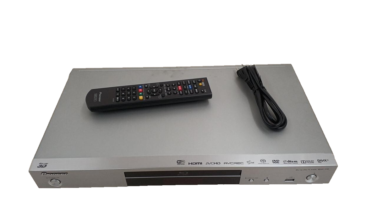 Pioneer BDP-170 Blu-ray DVD Player Silver | eBay