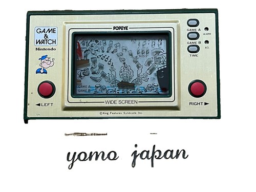 Vintage Nintendo Game And Watch Popeye handheld electronic game
