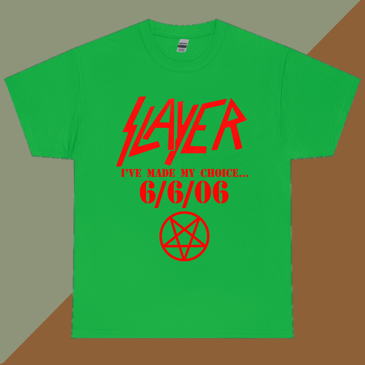 Slayer 666 I'e made my choice t-shirt | eBay