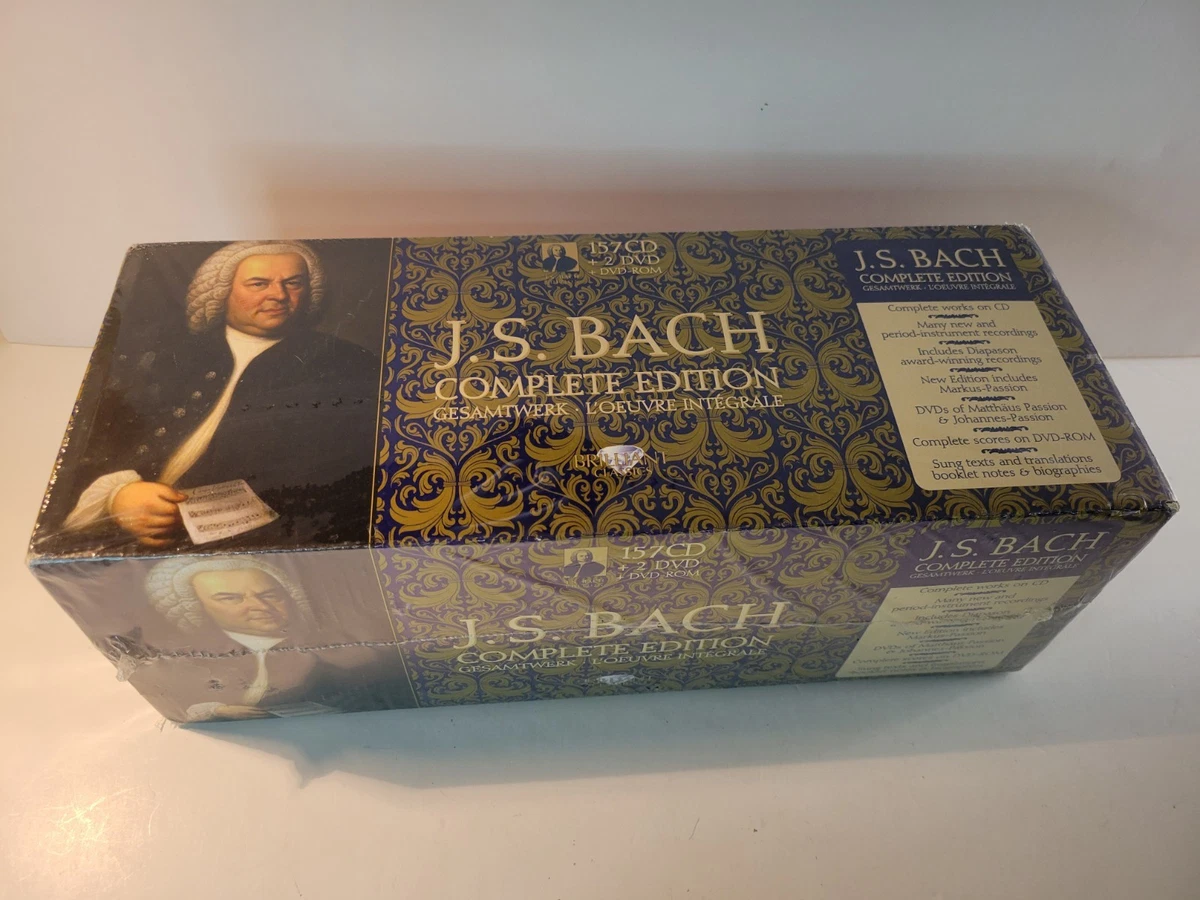クラシック E1-1-02Bach Edition Complete Works 160CD E1-1-02Bach