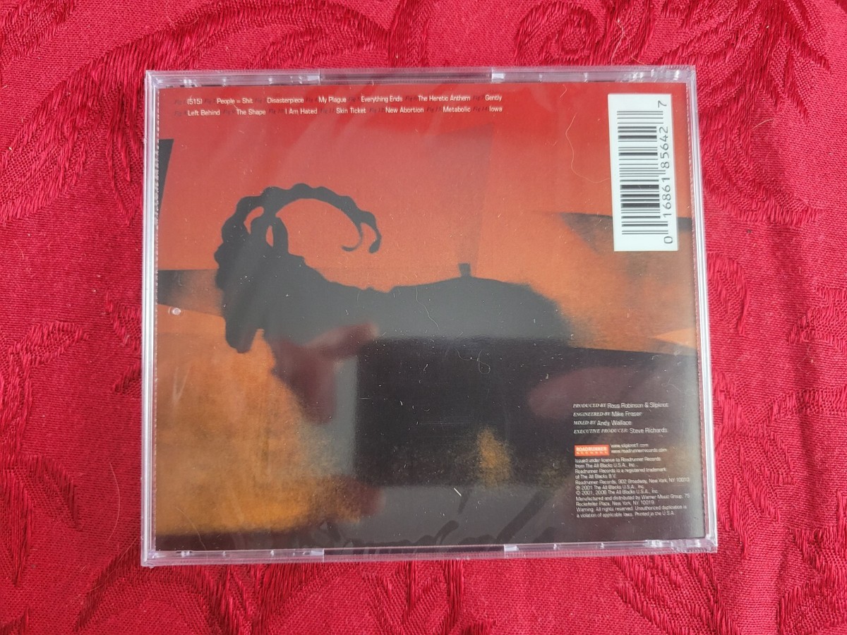 Slipknot - IOWA (2001) Roadrunner Records 16861856427| eBay