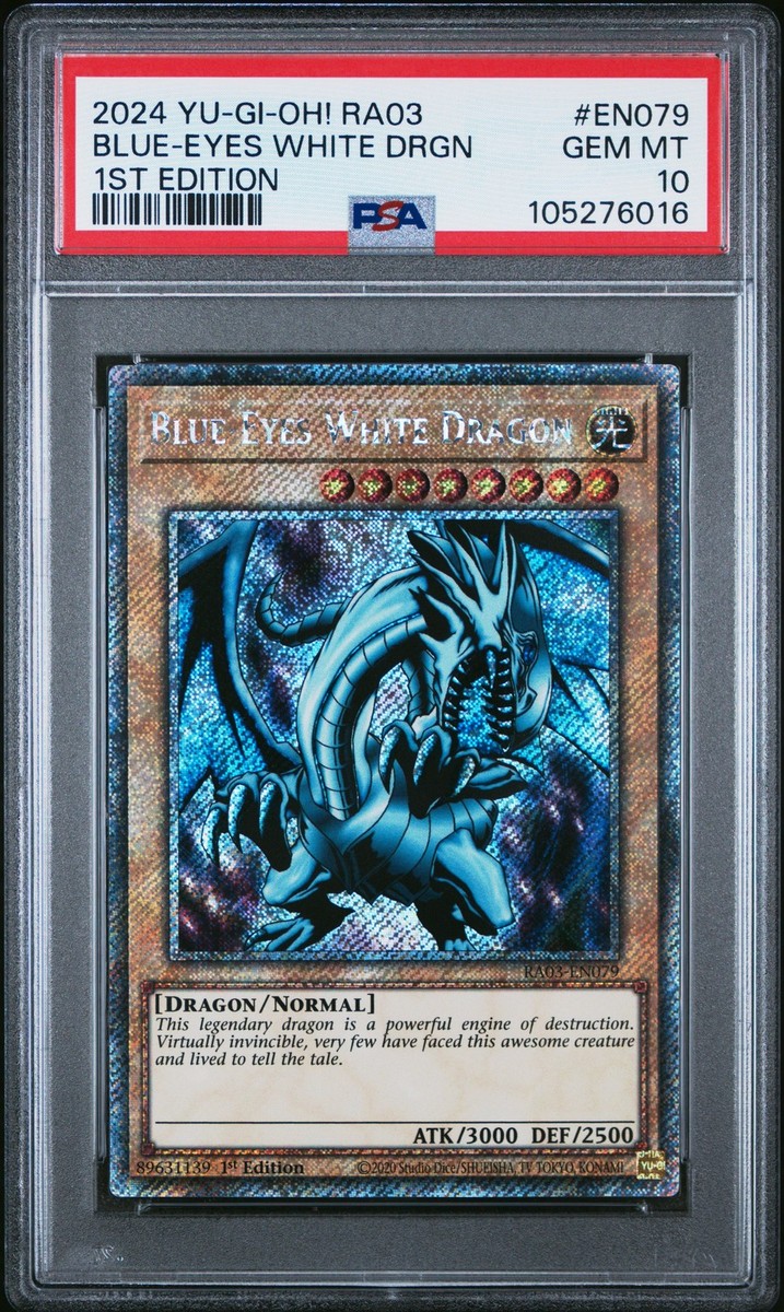 2024 YU-GI-OH! QUARTER CENTURY BONANZA 1ST EDITION BLUE-EYES WHITE