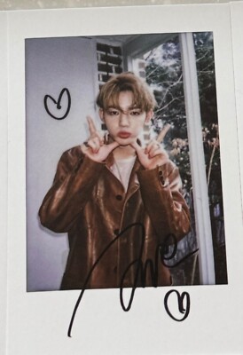 ヒョンソク CIX サイン入りポラロイド CIX ヒョンソク サイン入り