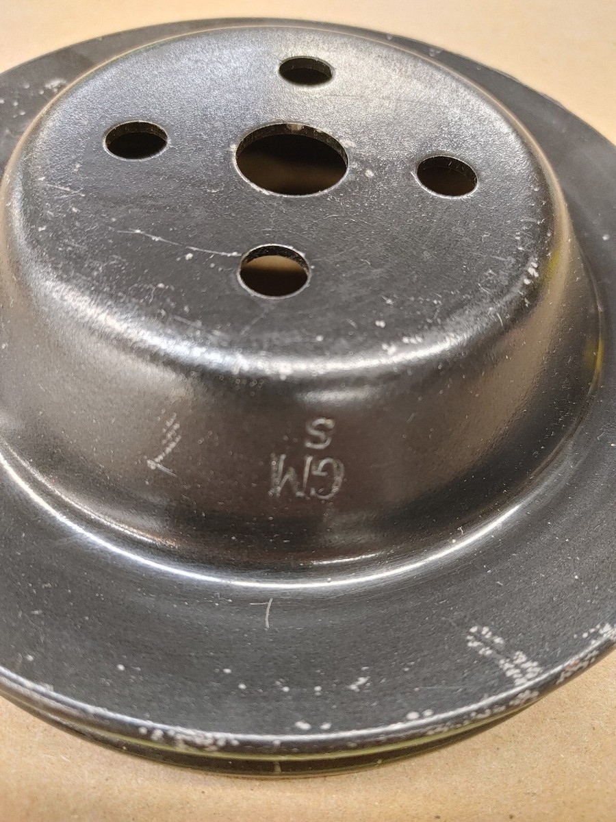 1966 67 68 70 Corvette GM 3883235 Deep Groove Water Pump Pulley