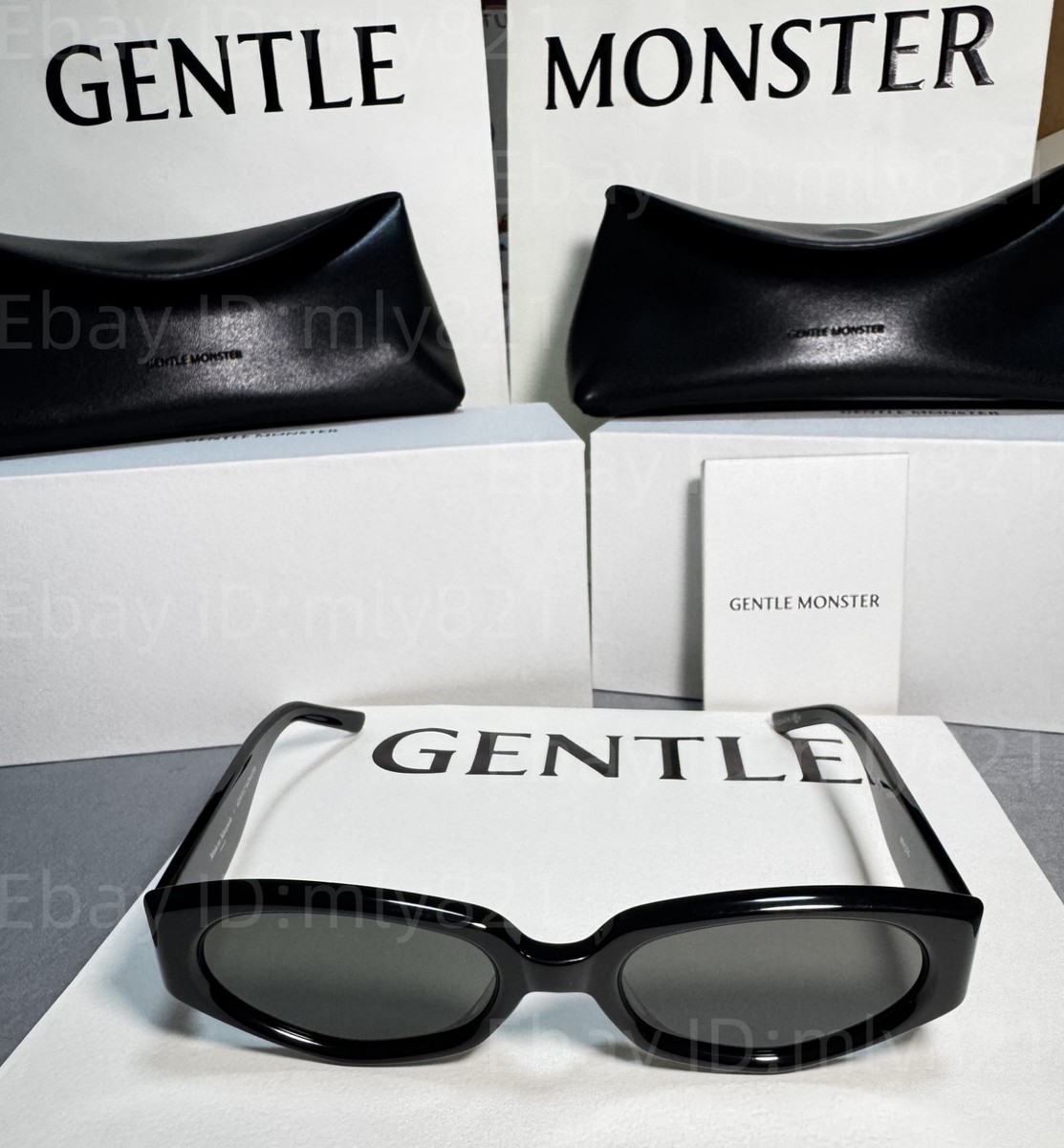 GentleMonster Sunglasses Maison Margiela x MM205 01 Black Frame