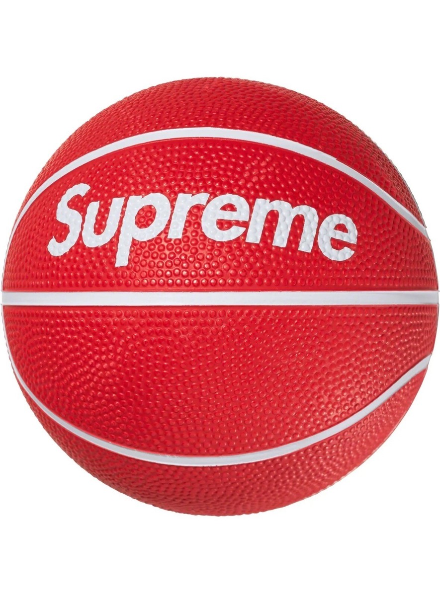 SUPREME®/SPALDING® Mini Basketball Hoop Red box Logo Backboard New