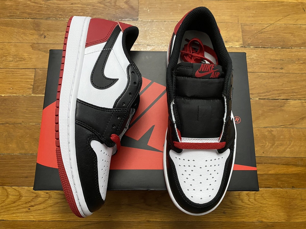 Air Jordan 1 Low OG Retro Black Toe Chicago Red Classic Shoes