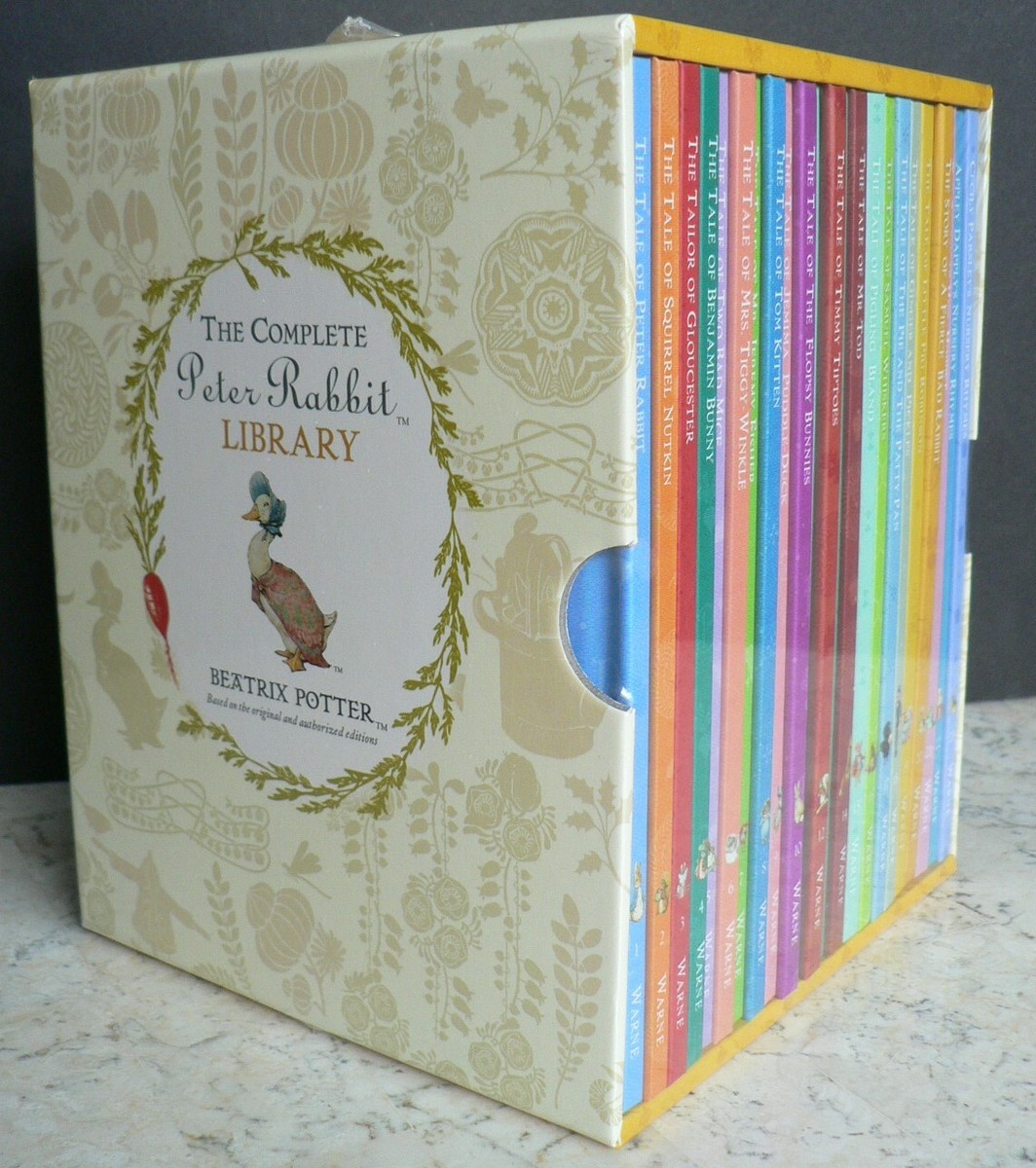 NEW The Complete Peter Rabbit Library 23 HC BOXED SET Beatrix