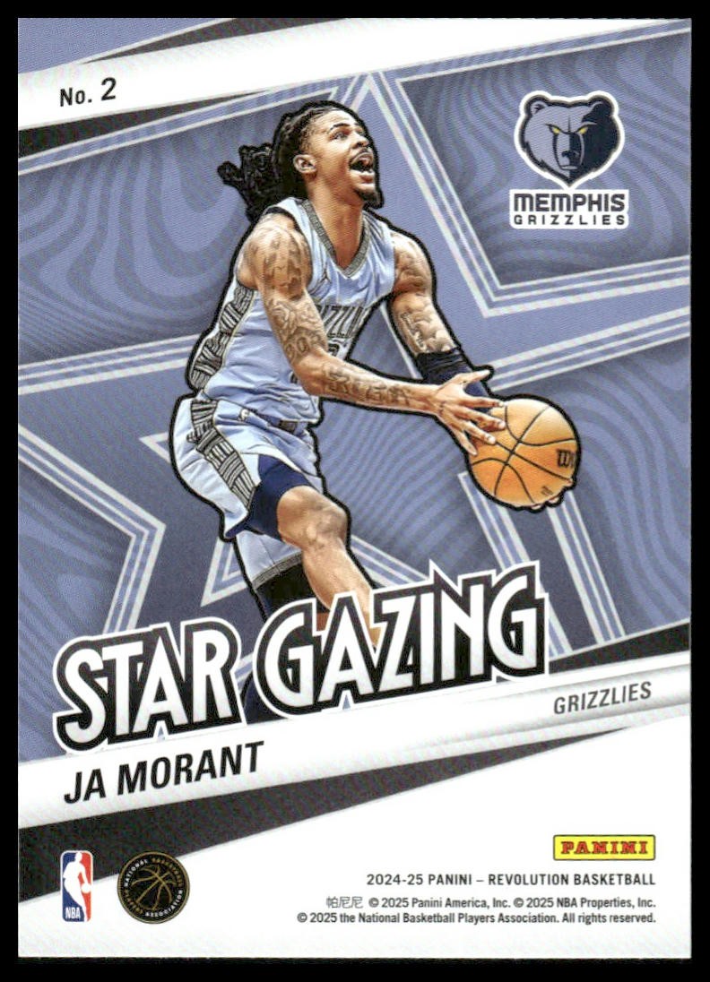 2024-25 Panini Revolution #2 Ja Morant Star Gazing | eBay