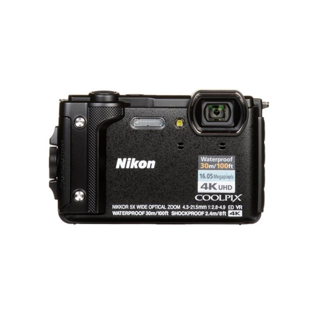Nikon COOLPIX W300 16.0MP Digital Camera - Black for sale online