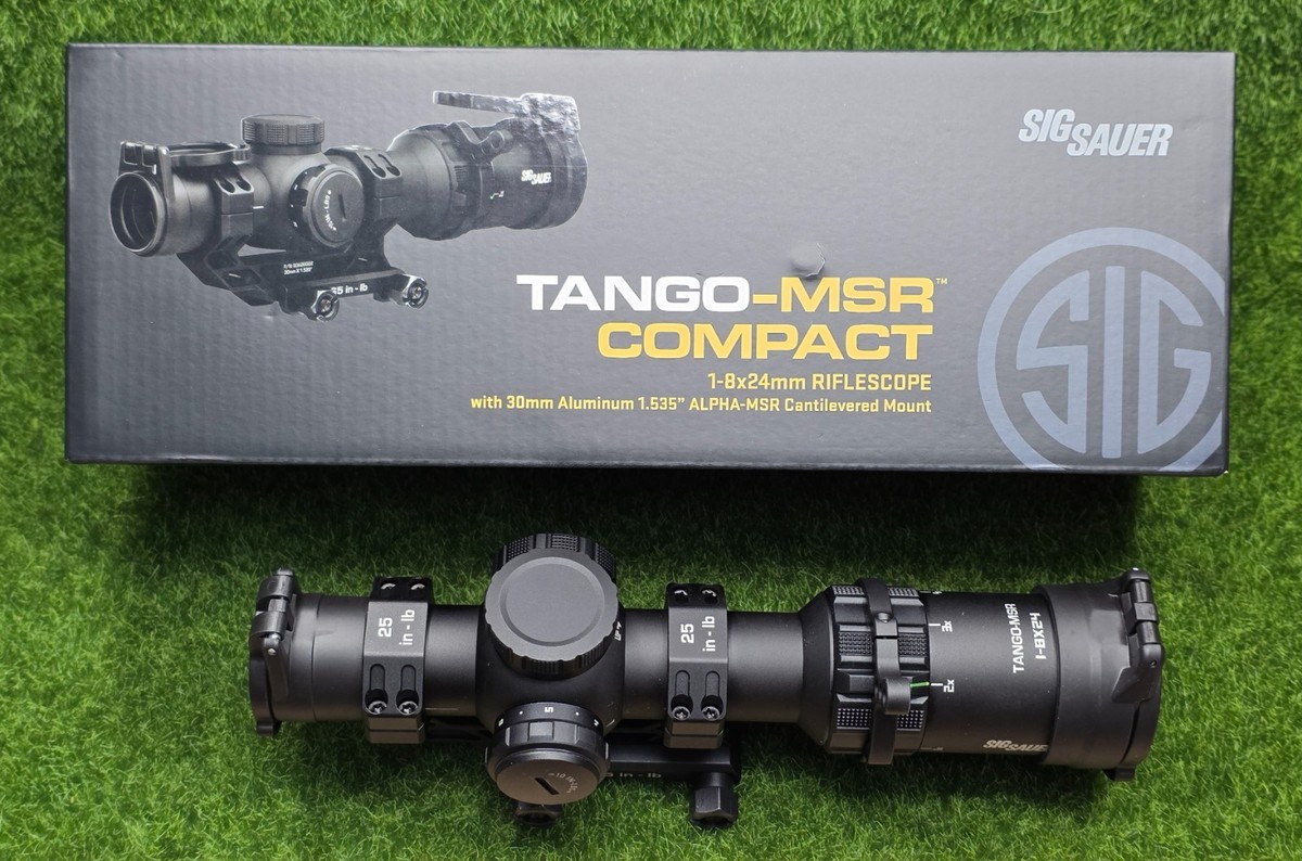 Sig TANGO-MSR COMPACT 1-8x24mm Scope w/ SFP Illum. MSR BDC8