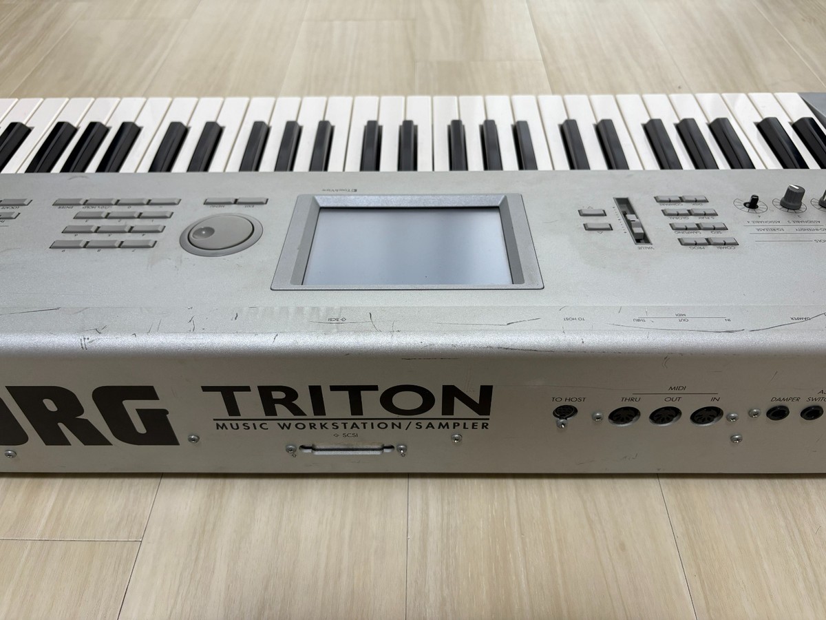 For Parts Korg Triton 61-Key Keyboard Synthesizer Sampler with