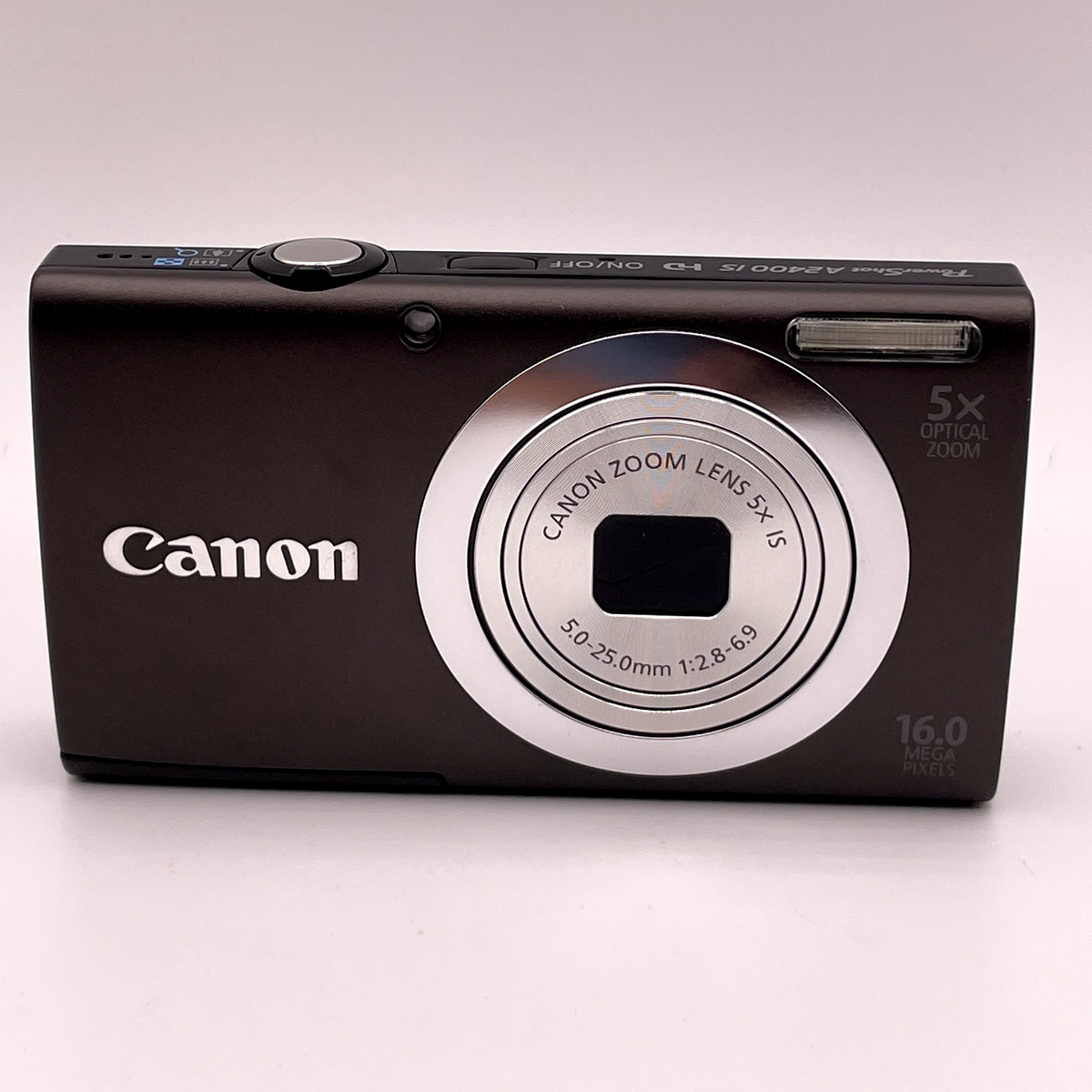 Canon PowerShot A2400 IS 16.1MP Digital Camera – Black – Tested
