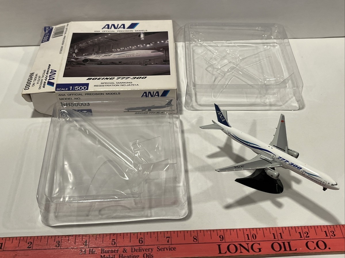 1:500 Herpa ANA Air Nippon Airways Boeing 777 300 Scale Model Toy
