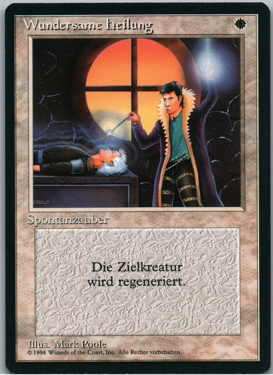 mtg Volcanic ドイツ語 黒枠 FBB サイン入り mtg Volcanic island