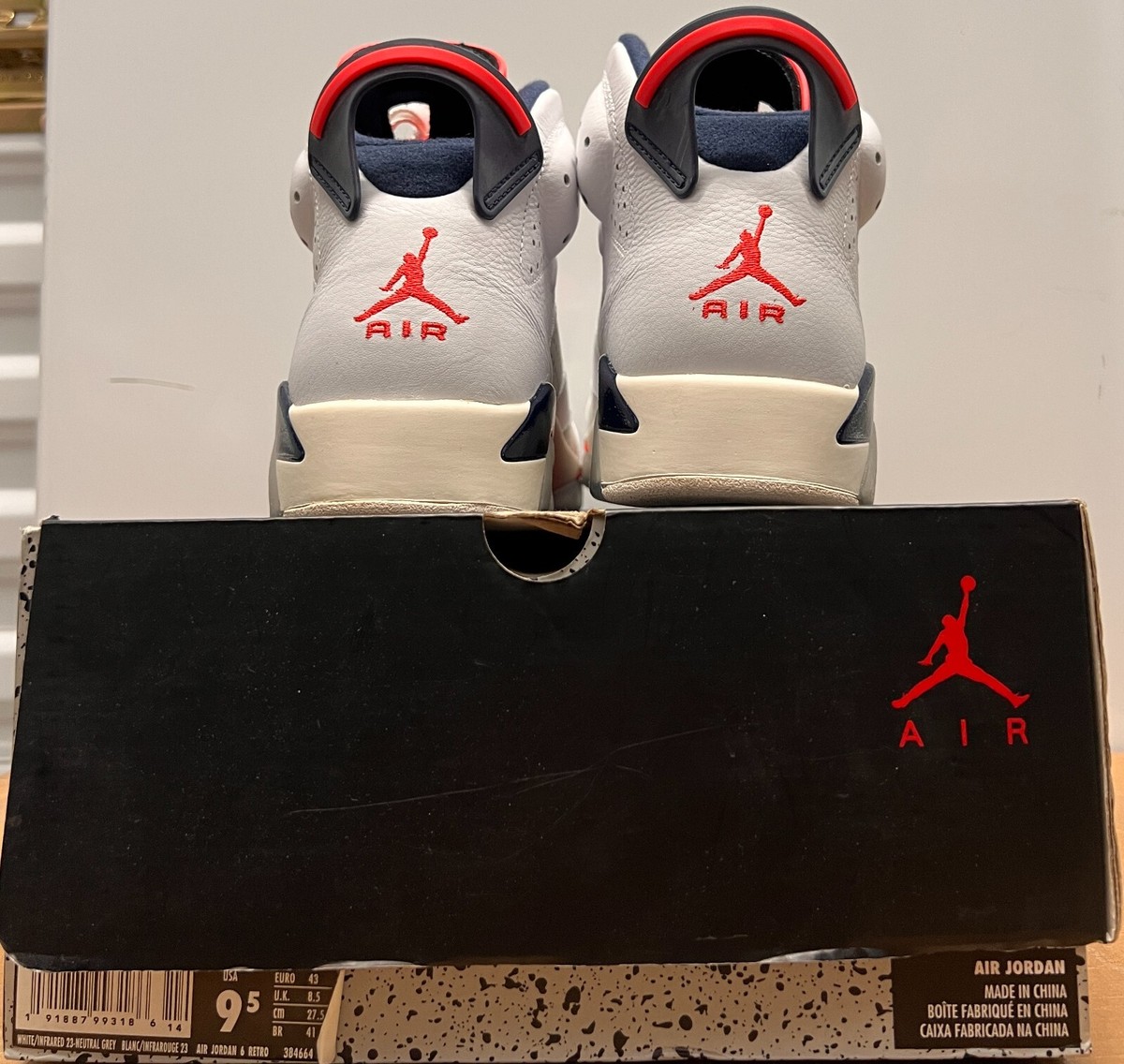 Nike Air Jordan Retro 6 Tinker 384664-104 Size 9.5 | eBay