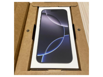 Apple iPhone 16 ProMax 256GB Black Titanium Japan model (physical