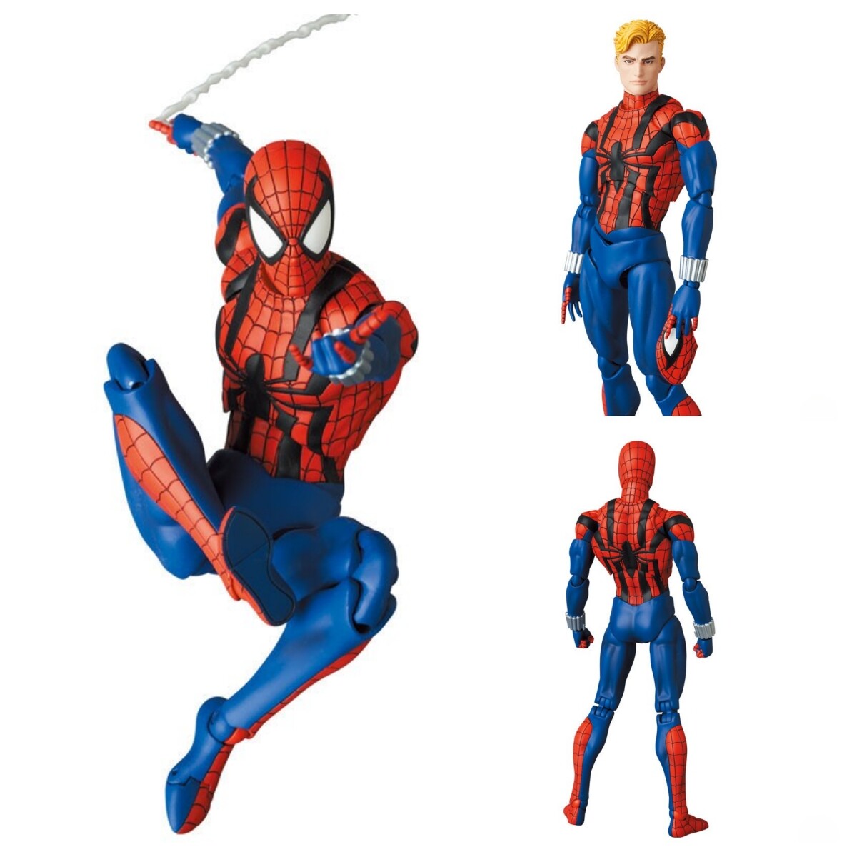 In Stock CT Toys MAFEX No.143 SPIDER-MAN Ben Reilly Comic Ver. 6in