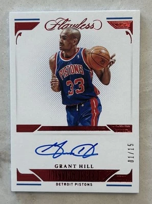 Grant Hill Basketball Autographed Sports Trading Cards
