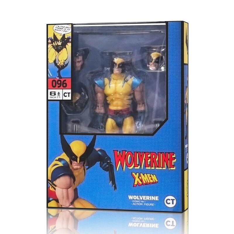 CT Toys MAFEX No.096 Wolverine Comic Ver. X-MEN 6in Action Figure