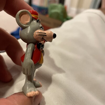 Vintage 1983 PVC Plastic Chuck E Cheese Small Figure Hong Kong | eBay