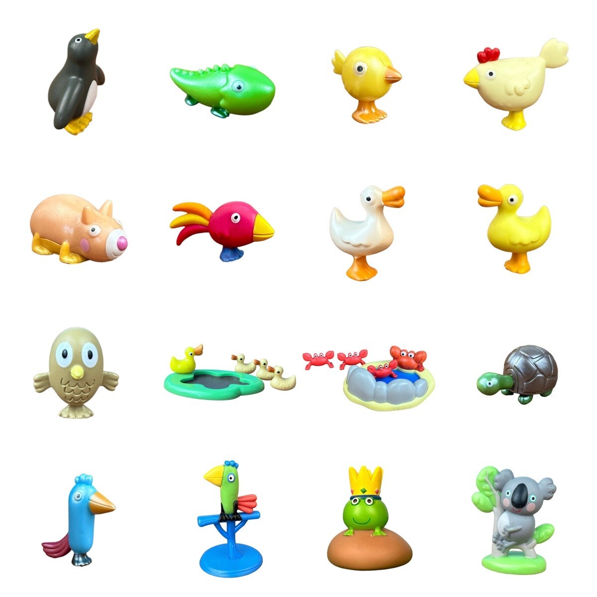 🎯 Fully Catalogued Peppa Pig 20+ Pet Figures: Lizard, Owl, Hen