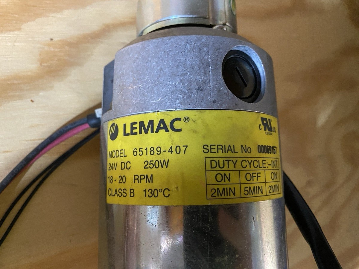 Acorn Brooks 120 Stair Lift STAIRLIFT Motor LEMAC Model 65189 for