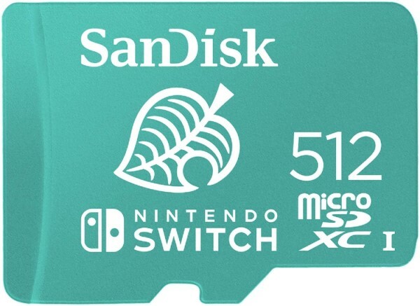 SanDisk 512GB Micro SDXC UHS-I Memory Card Micro SD for Nintendo