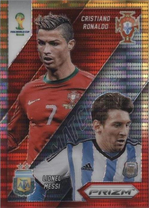 2014 Panini Prizm World Cup - Matchups Lionel Messi, Cristiano