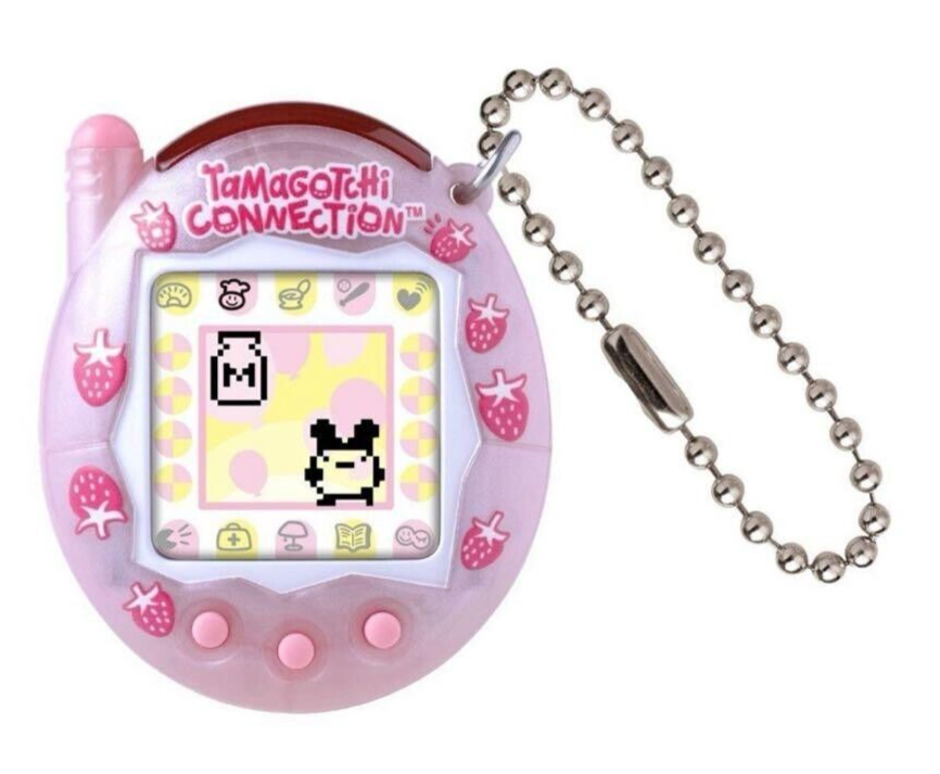 Bandai Tamagotchi Connection 20th Anniversary Strawberry Pearl