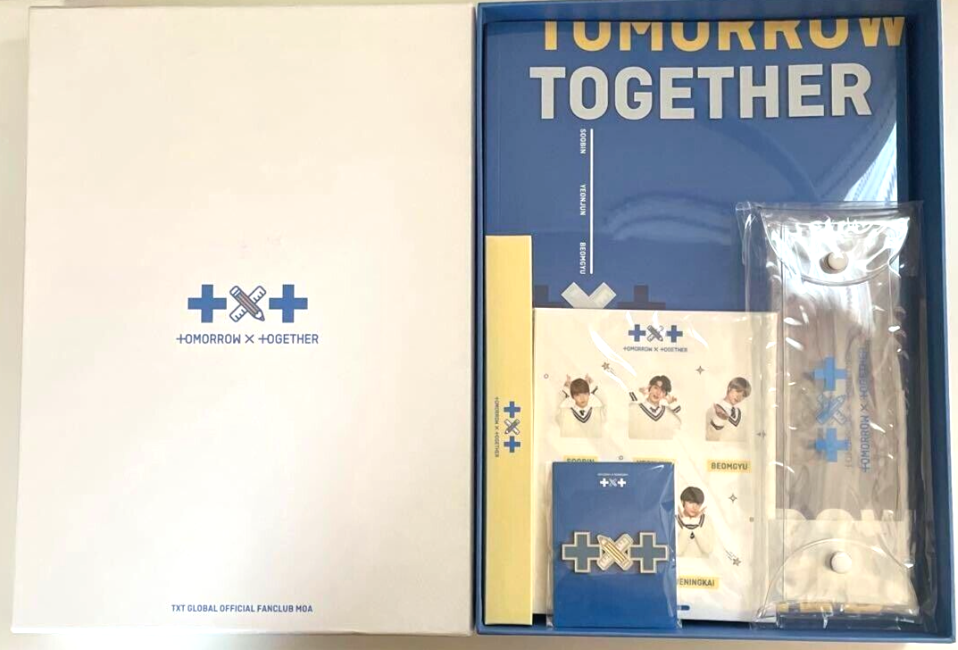 TXT MOA 1st term Membership Welcome kit Full Set Global Fan Club
